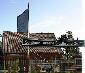 Schwerin-Wickendorf zeigt Flagge